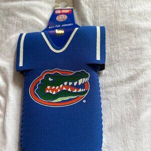 Florida Gators Bottle Jersey Koozie Collegiate Licensed Insulated Fit